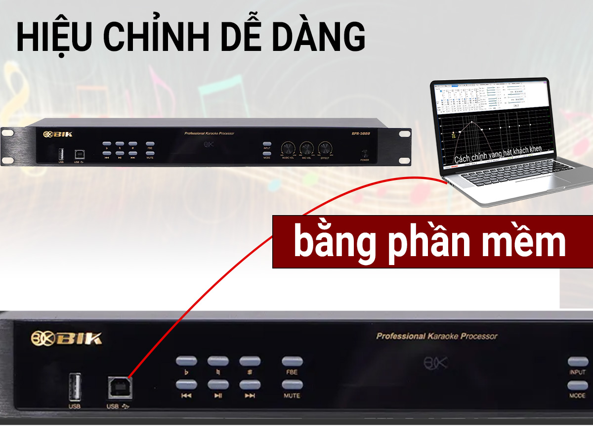 Vang số BIK BPR-5800