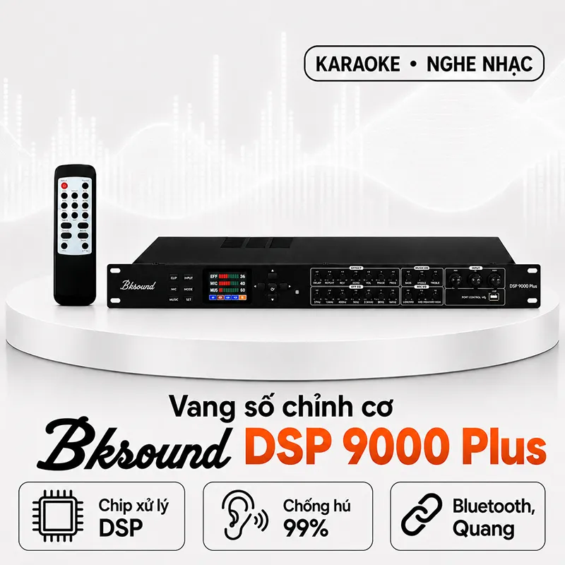 Vang số chỉnh cơ Bksound DSP 9000 Plus