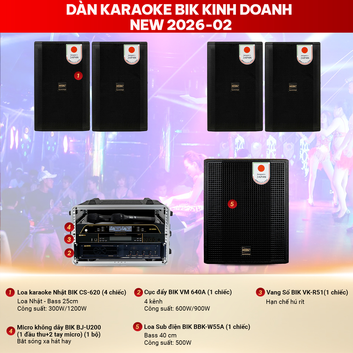 D&agrave;n karaoke BIK kinh doanh New 2026-02