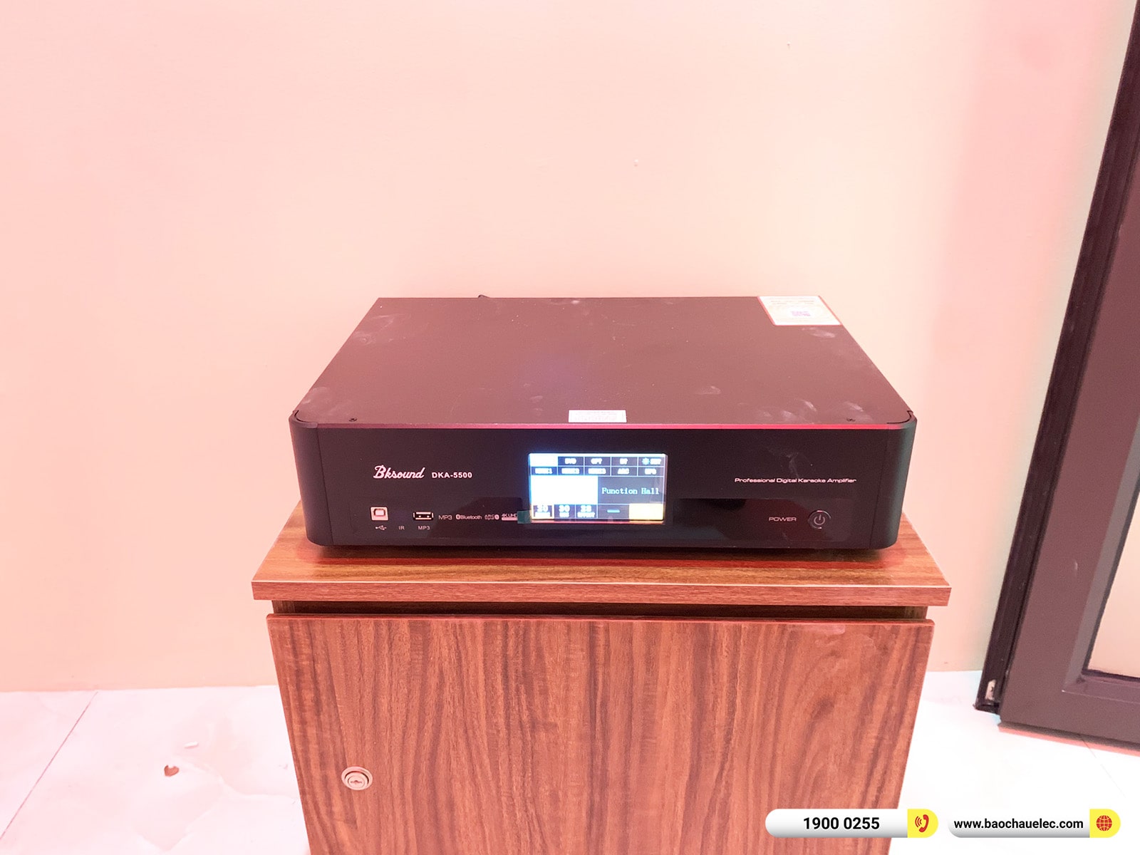 Lắp đặt 10 ph&ograve;ng karaoke box mini cho anh Hu&acirc;n tại H&agrave; Nội (Denon DP-C10, BKSound DKA 5500)