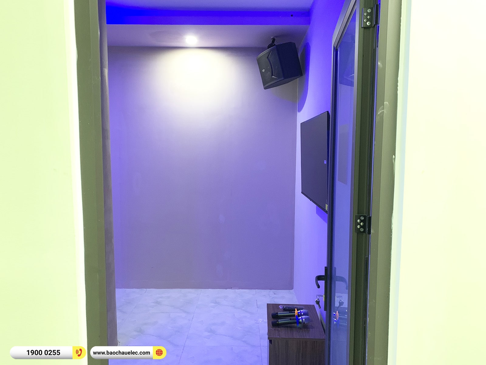 Lắp đặt 10 ph&ograve;ng karaoke box mini cho anh Hu&acirc;n tại H&agrave; Nội (Denon DP-C10, BKSound DKA 5500)
