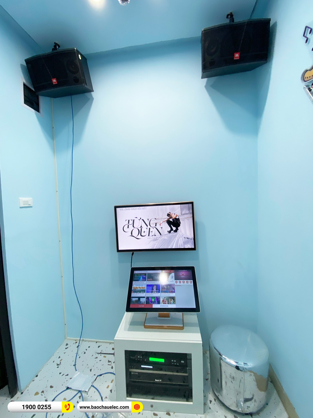 Lắp đặt 10 ph&ograve;ng karaoke box mini cho qu&aacute;n IKA Recording Studio tại H&agrave; Nội 