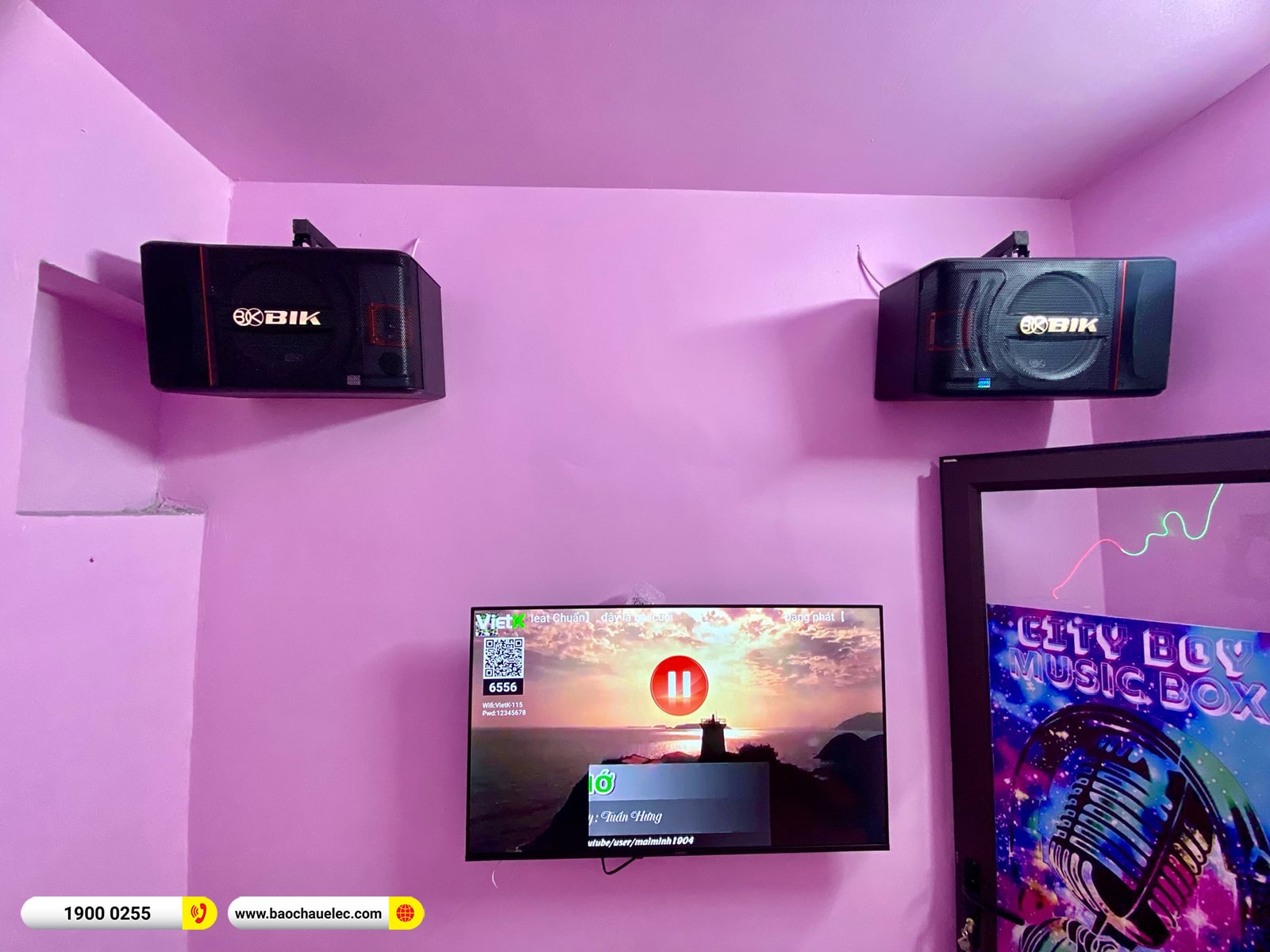 Lắp đặt 10 ph&ograve;ng karaoke box mini cho kh&aacute;ch h&agrave;ng tại Hải Dương