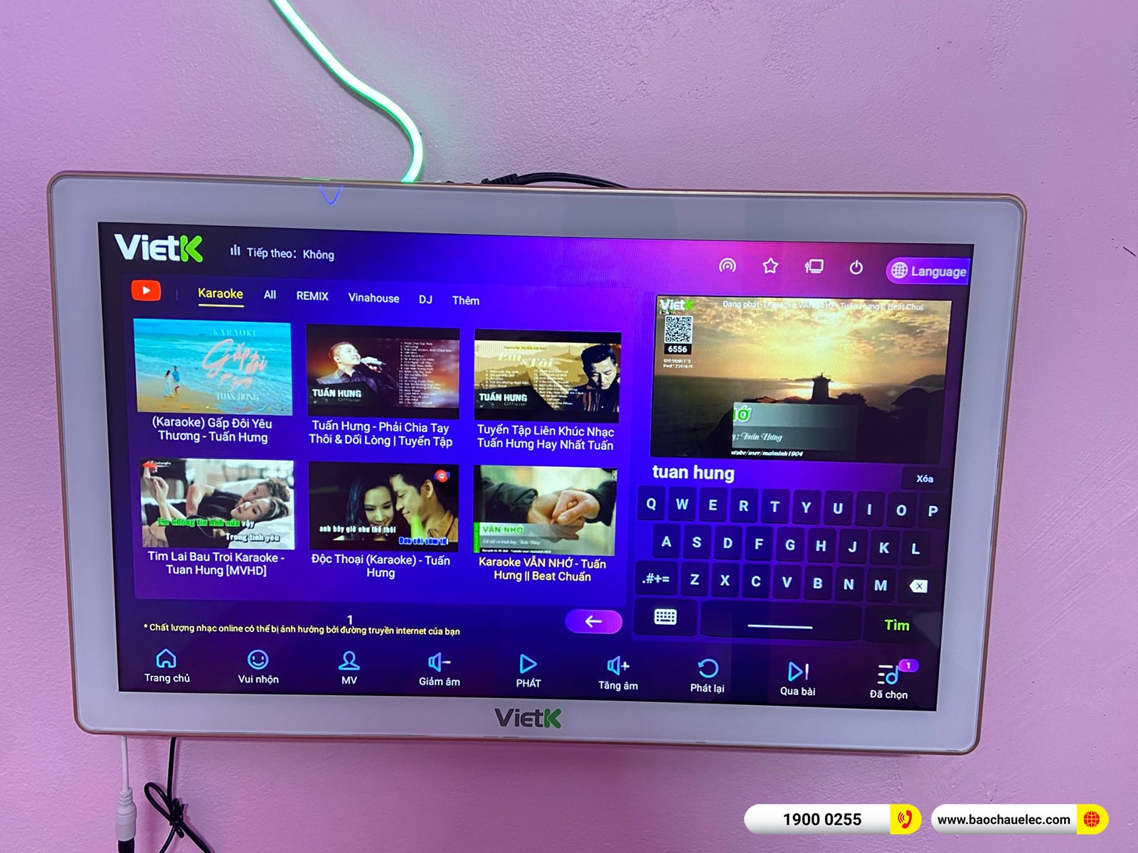 Lắp đặt 10 ph&ograve;ng karaoke box mini cho kh&aacute;ch h&agrave;ng tại Hải Dương