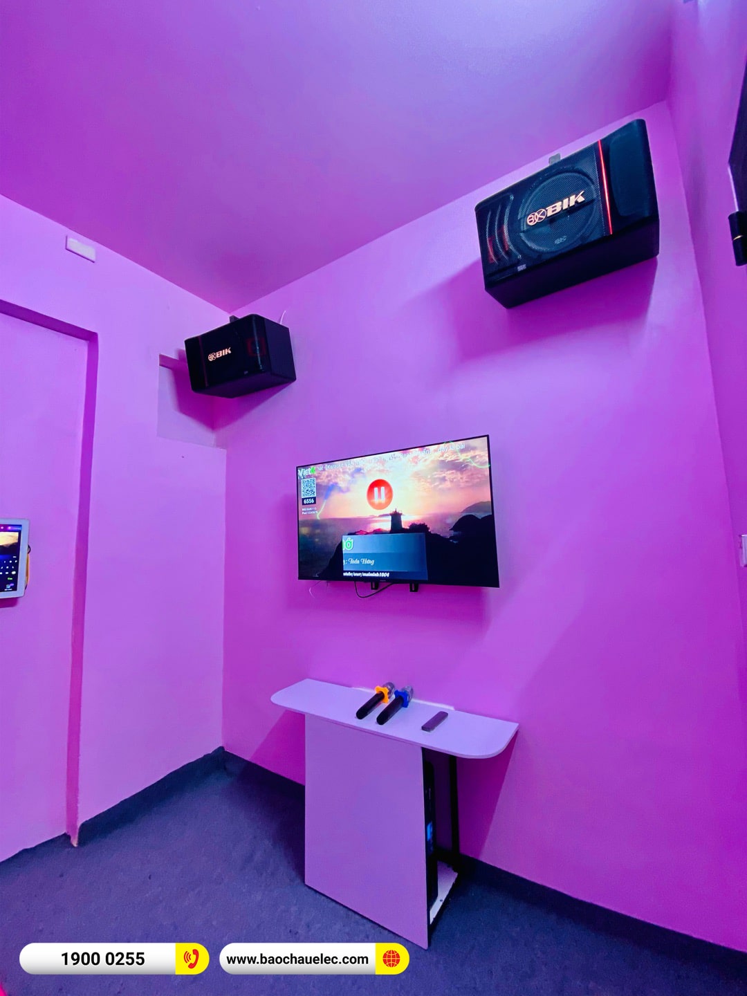 Lắp đặt 10 ph&ograve;ng karaoke box mini cho kh&aacute;ch h&agrave;ng tại Hải Dương