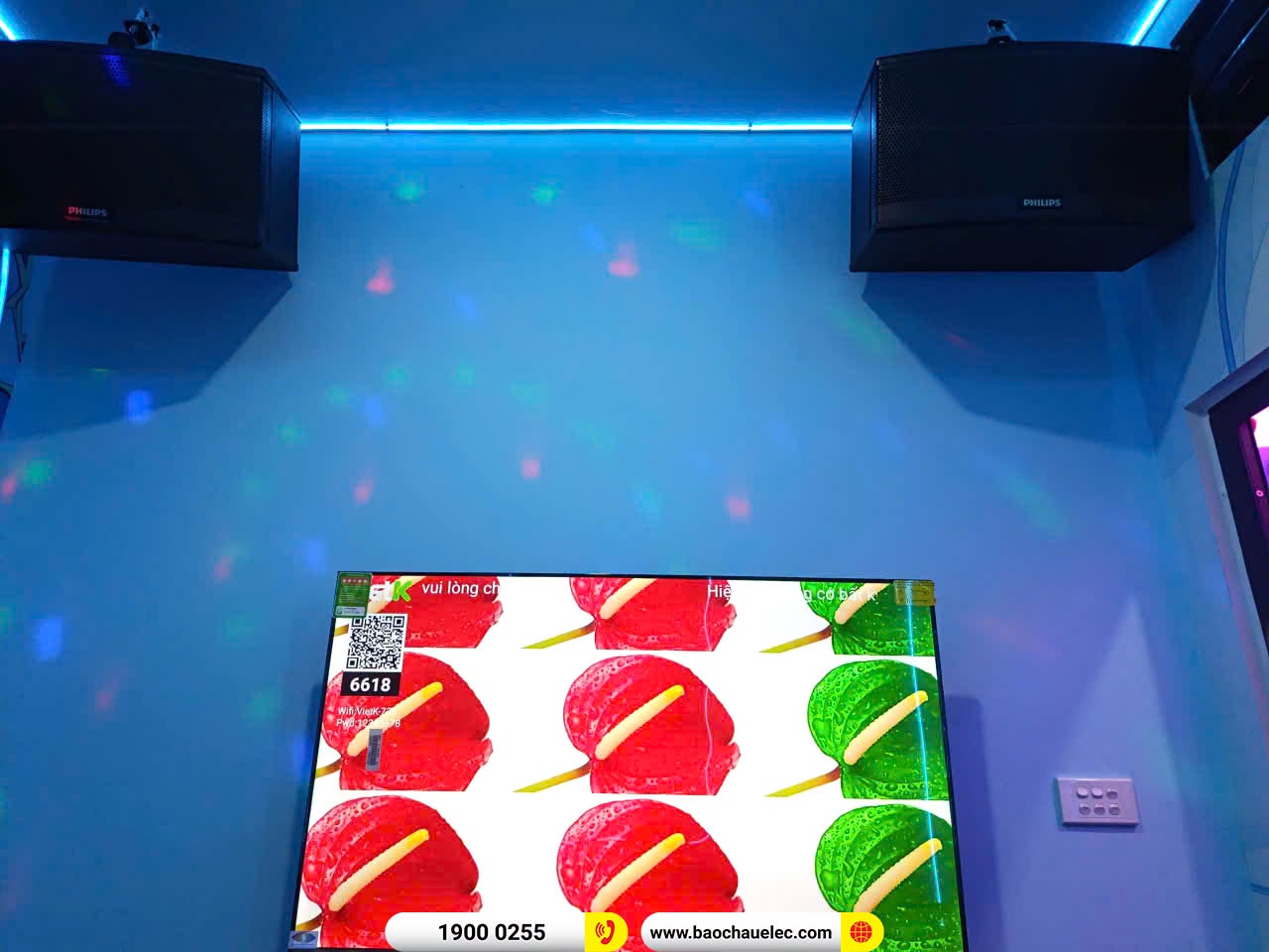 Lắp đặt 10 ph&ograve;ng karaoke box mini cho qu&aacute;n SS Music Box tại H&agrave; Nội
