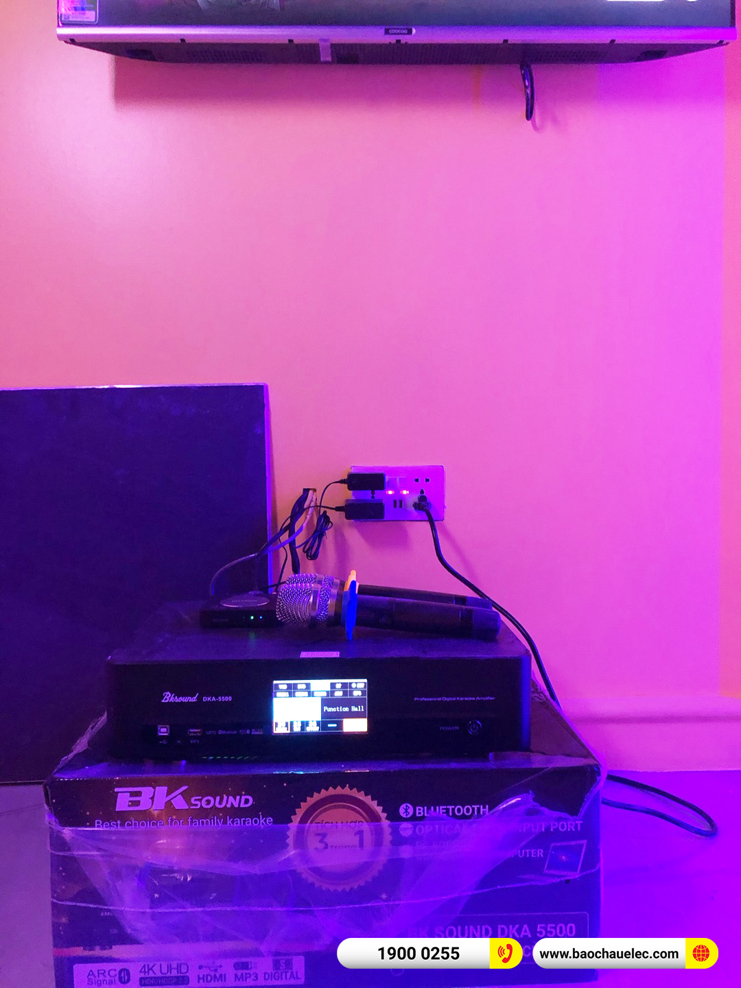 Lắp đặt 11 phòng karaoke box mini cho quán 90’s Studio Recording tại Hà Nội
