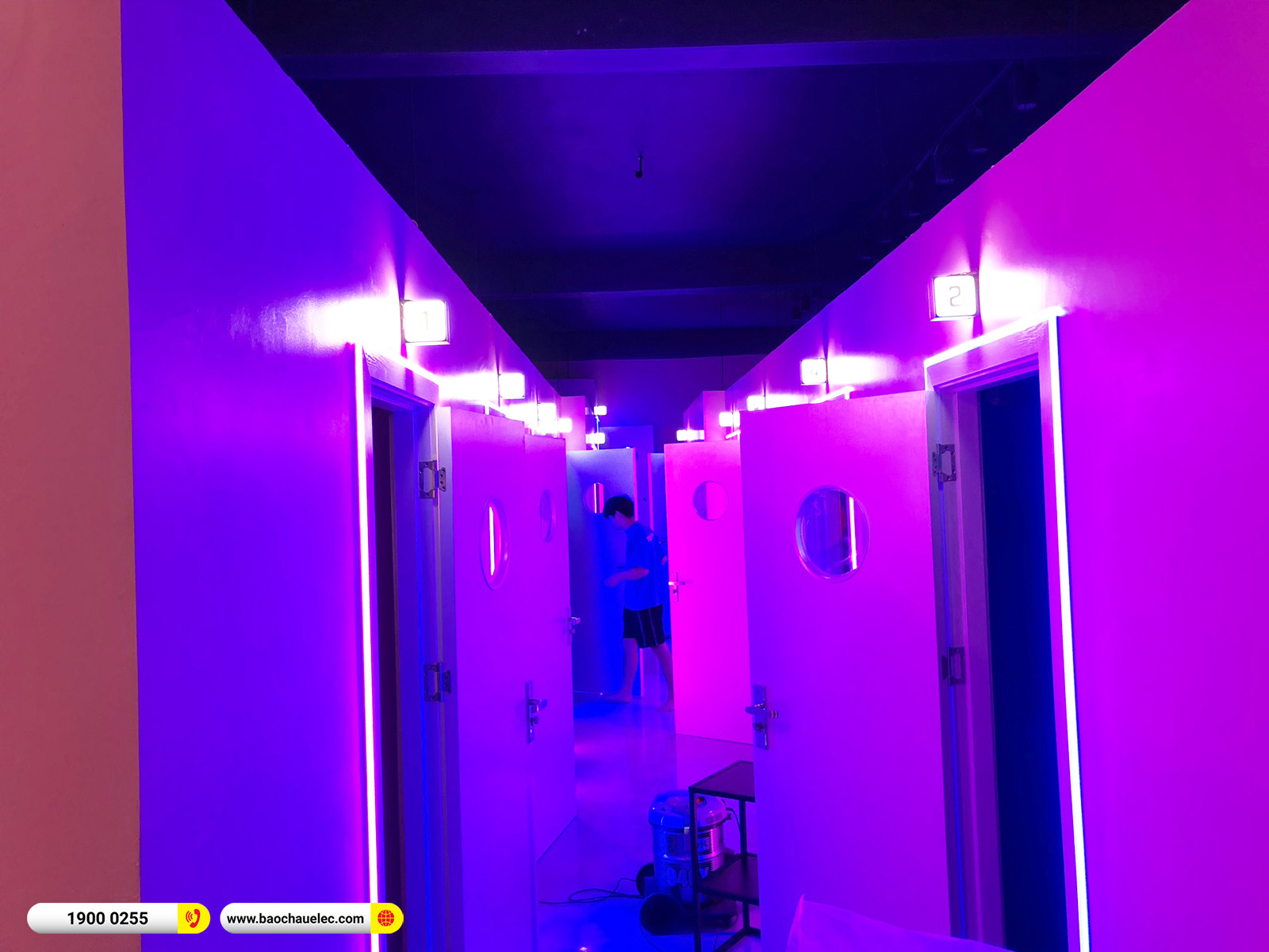 Lắp đặt 11 phòng karaoke box mini cho quán 90’s Studio Recording tại Hà Nội