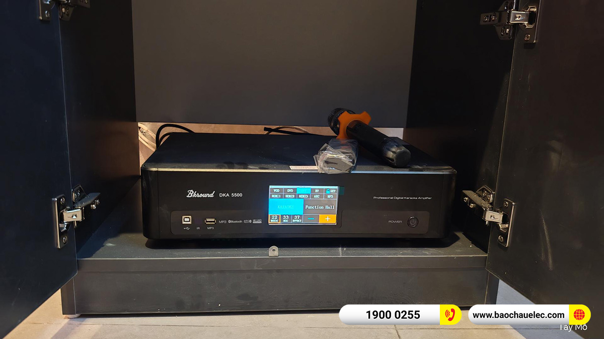 Lắp đặt 11 ph&ograve;ng karaoke box mini cho qu&aacute;n Jino Music Box tại H&agrave; Nội 