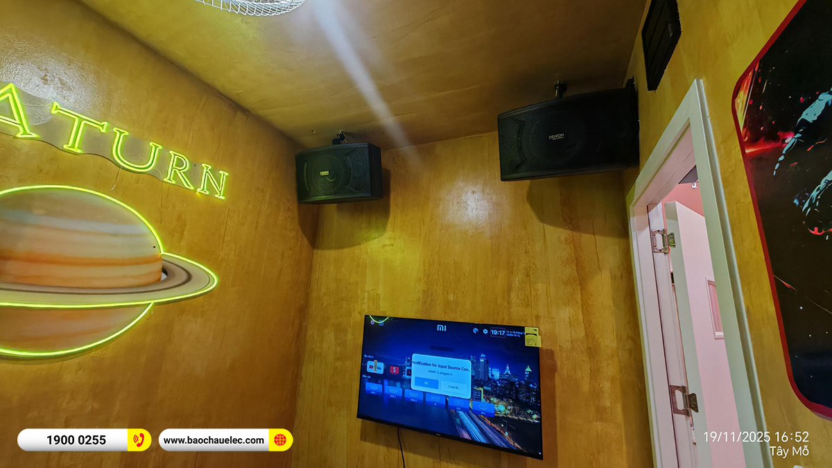 Lắp đặt 11 ph&ograve;ng karaoke box mini cho qu&aacute;n Jino Music Box tại H&agrave; Nội 