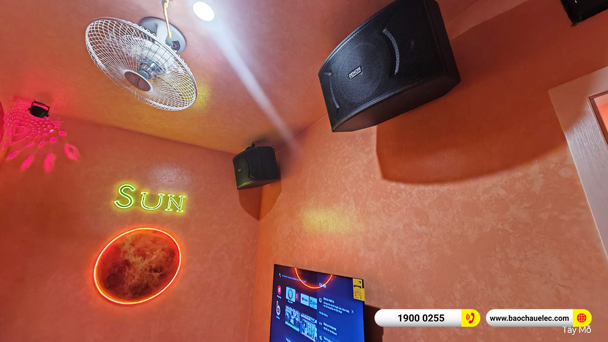 Lắp đặt 11 ph&ograve;ng karaoke box mini cho qu&aacute;n Jino Music Box tại H&agrave; Nội 