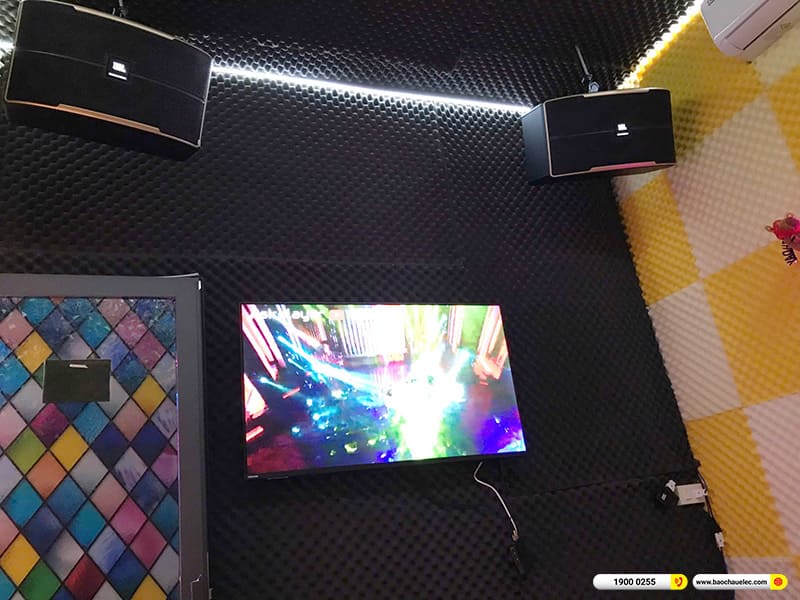Lắp đặt 11 ph&ograve;ng karaoke box mini cho Luna Box tại An Giang 