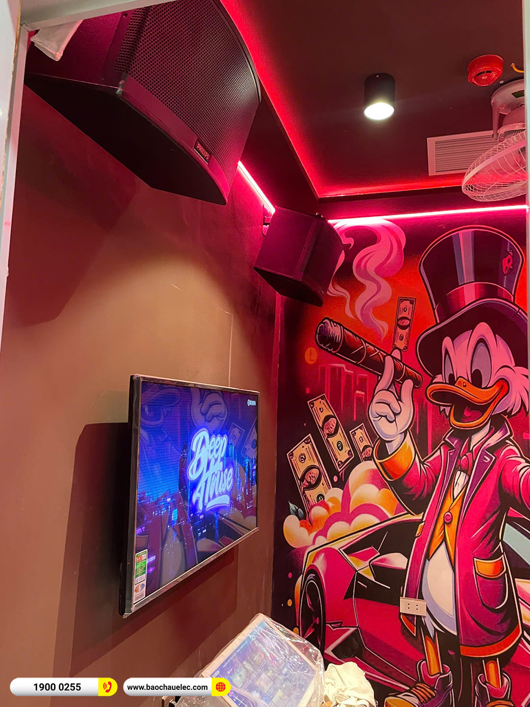 Lắp đặt 14 phòng karaoke box mini cho LB Musicbox & Photobooth tại Hà Nội