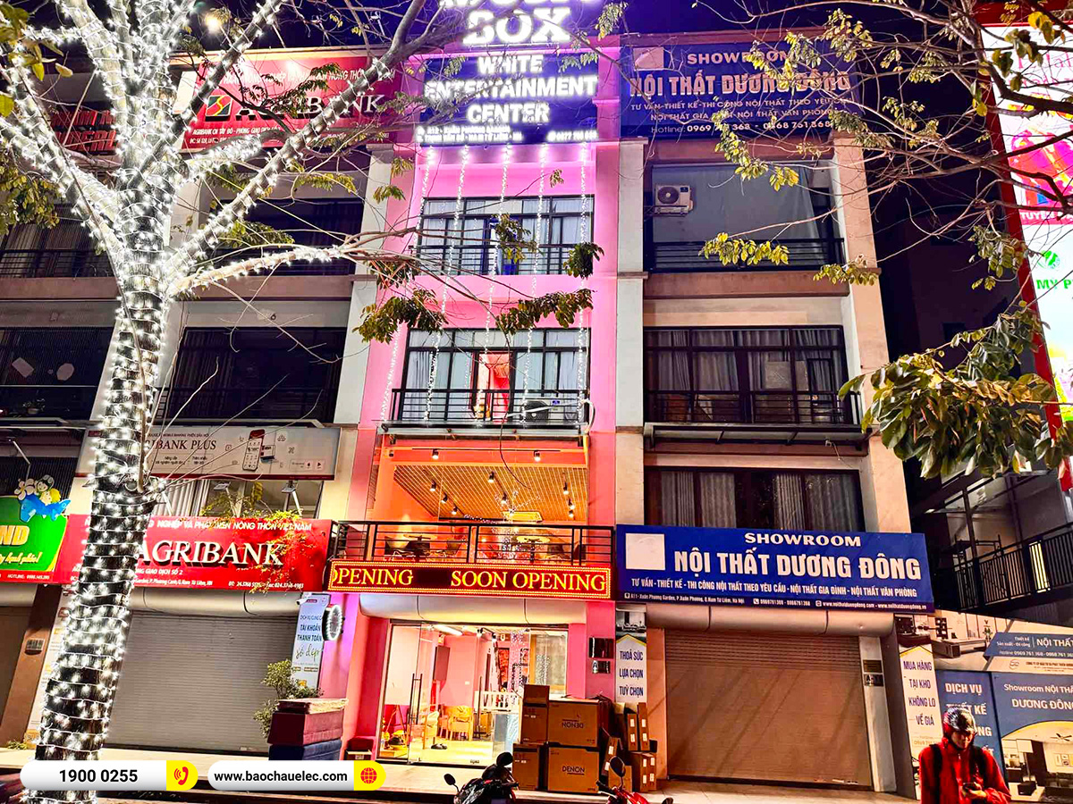 16 ph&ograve;ng karaoke box mini cho qu&aacute;n White Entertaiment Music Center tại H&agrave; Nội 