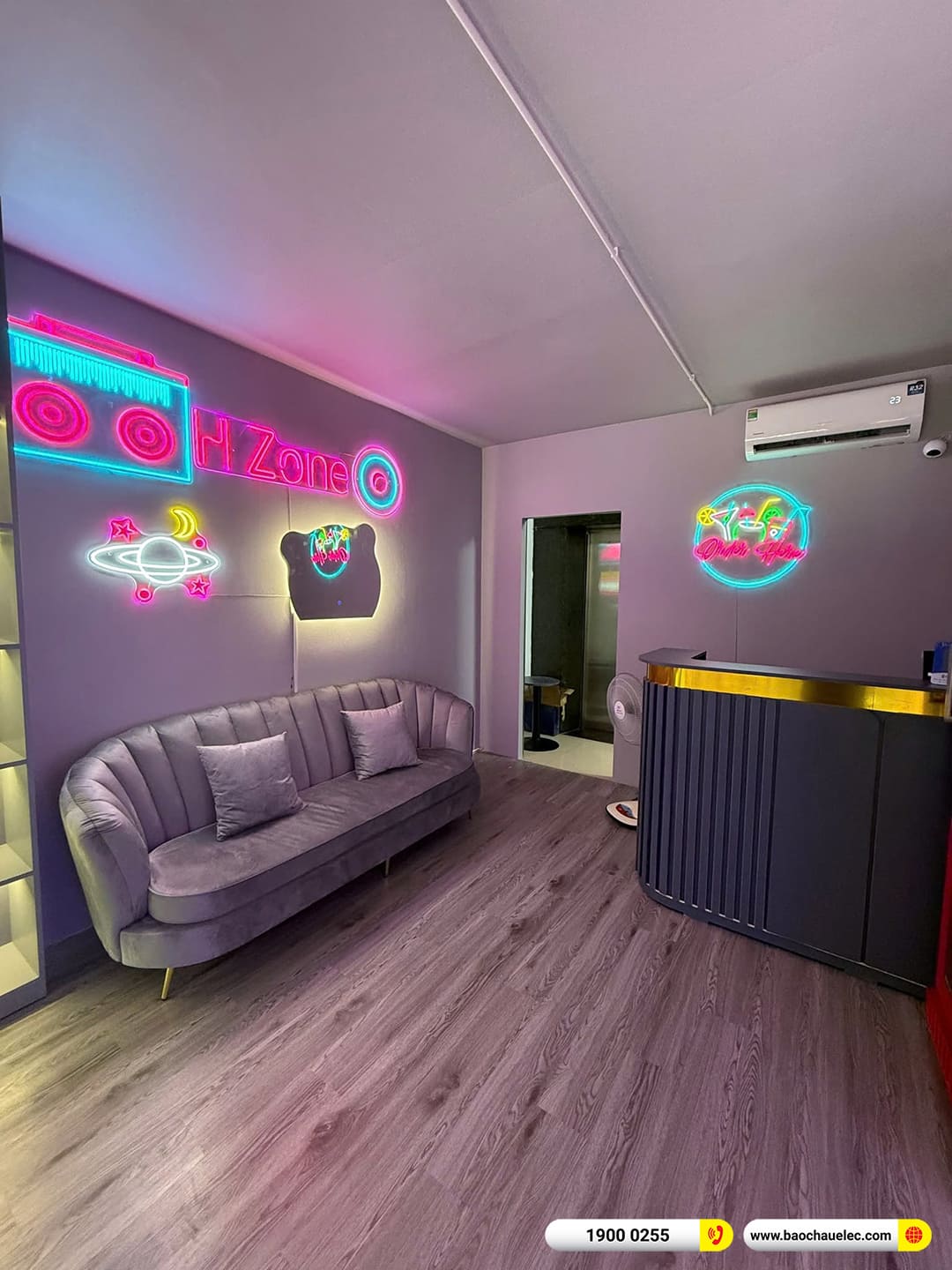 Lắp đặt 16 phòng karaoke box mini cho quán Hzone CS2 tại Hà Nội