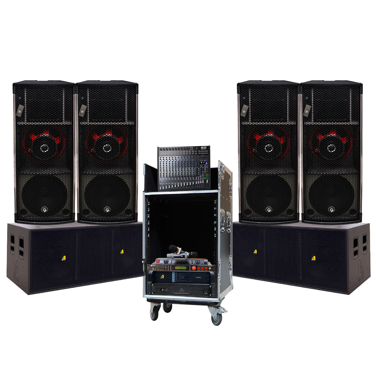 Dàn âm thanh đám cưới, nhạc sống Catking 05 (CatKing Pro2.6, CatKing Pro2.5, Sub Actpro KR628N,...) - Hình 1