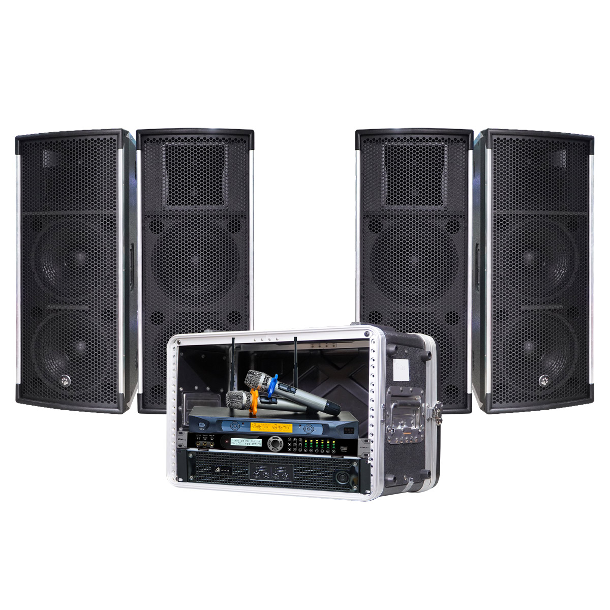 Dàn âm thanh hội trường sân khấu, đám cưới BC-Catking 12 (CatKing 2.3+,QD4.13, KP600, BCE Vip 3000...)