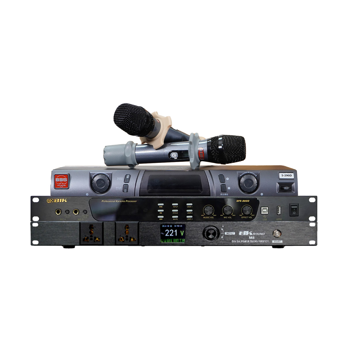 Dàn karaoke gia đình cao cấp dBTechnologies 01 (dBTechnologies Opera Reevo 212, BPR-8600, Sub 615, BBS-290D, BKSound M8) - Hình 7
