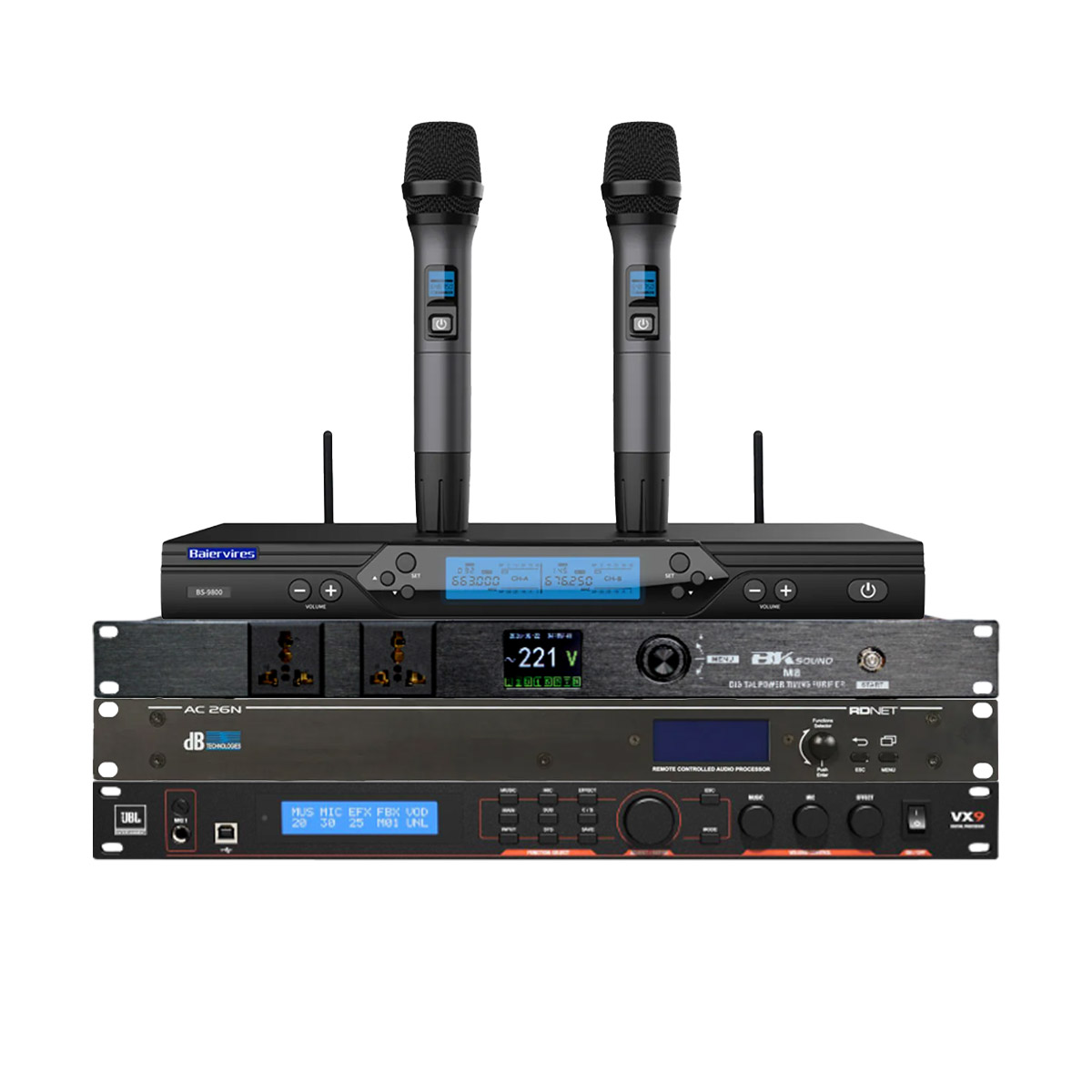Dàn karaoke siêu cao cấp cho gia đình - biệt thự 07 (dBTechnologies Vio X206-100, Sub 615, JBL VX9, Baiervires BS9800…) - Hình 7