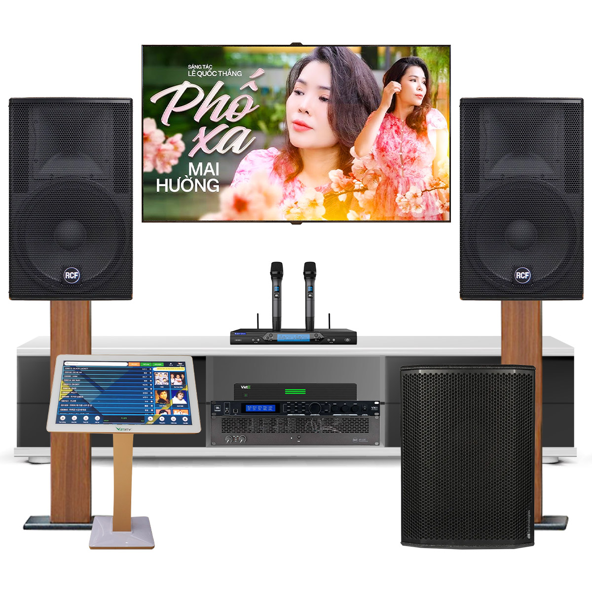 Dàn karaoke cao cấp RCF Acustica 42