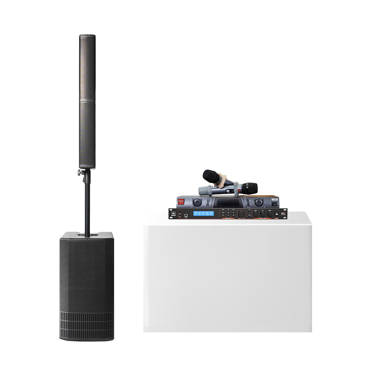 Dàn karaoke Column dBTechnologies ES1002-02 (dBTechnologies ES1002, JBL VX9, BBS S290D)