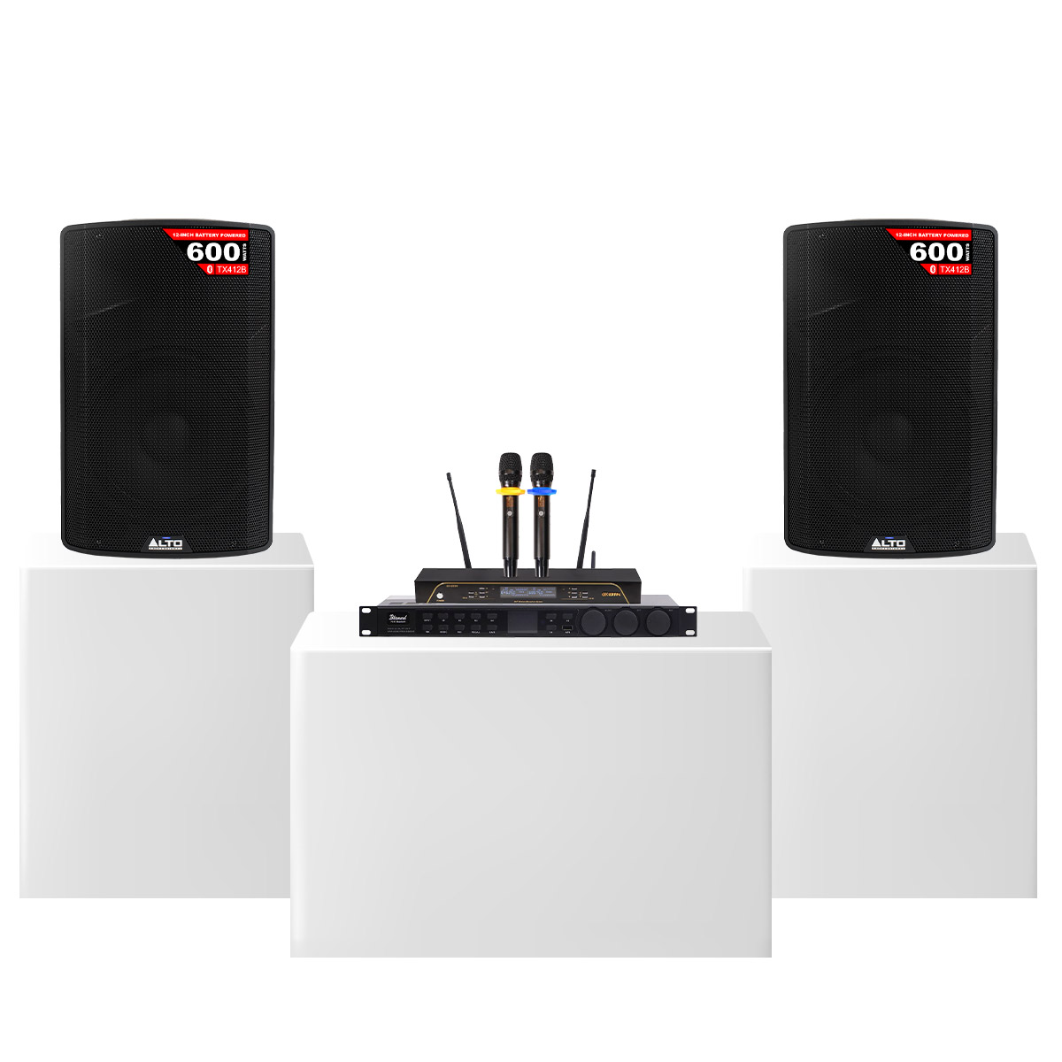 Dàn karaoke Active Alto New 2025-01 (Alto TX412B, Bksound VX10, BIK BJ-U200)