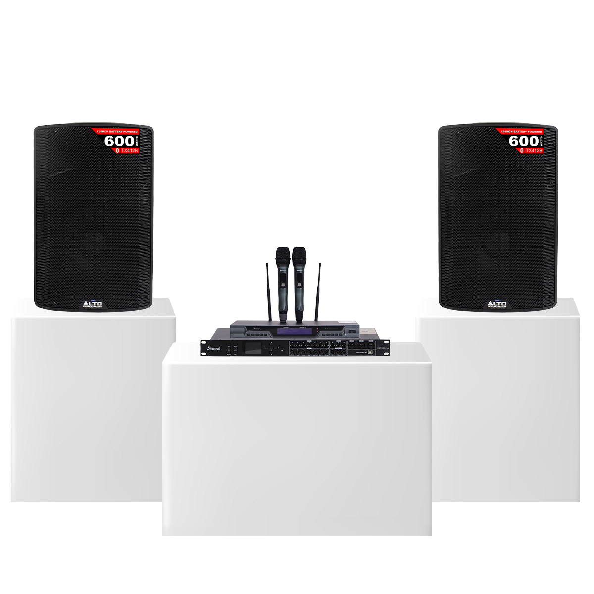 Dàn karaoke Active Alto New 2025-02 (Alto TX412B, Bksound M200, Bksound DSP 9000 Plus) - Hình 1