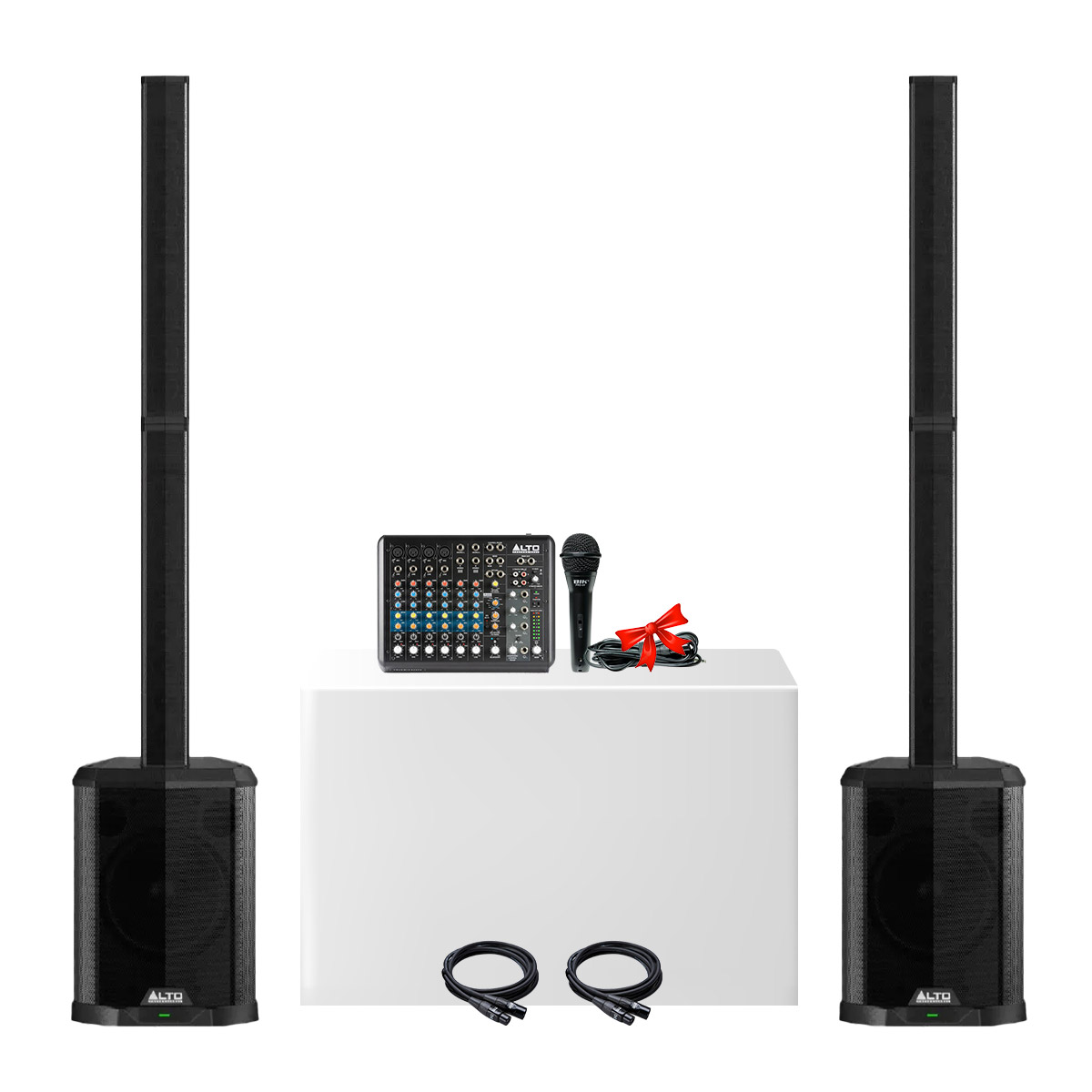 Combo loa cột Alto TS112C New 2025- 04 ((Alto TS112C, Alto TrueMix 800FX, BIK Pro 8X)
