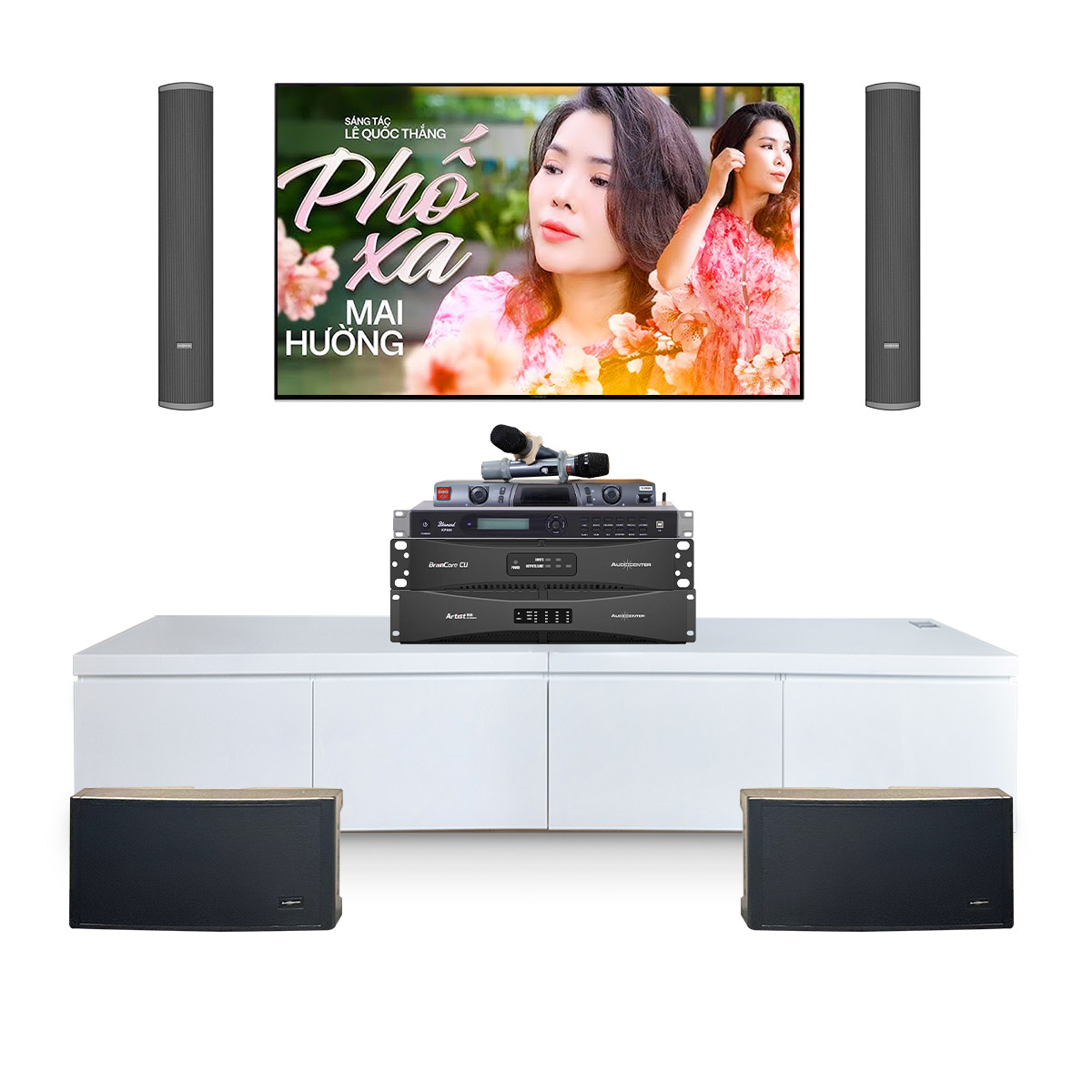 Dàn karaoke gắn tường Audiocenter 03