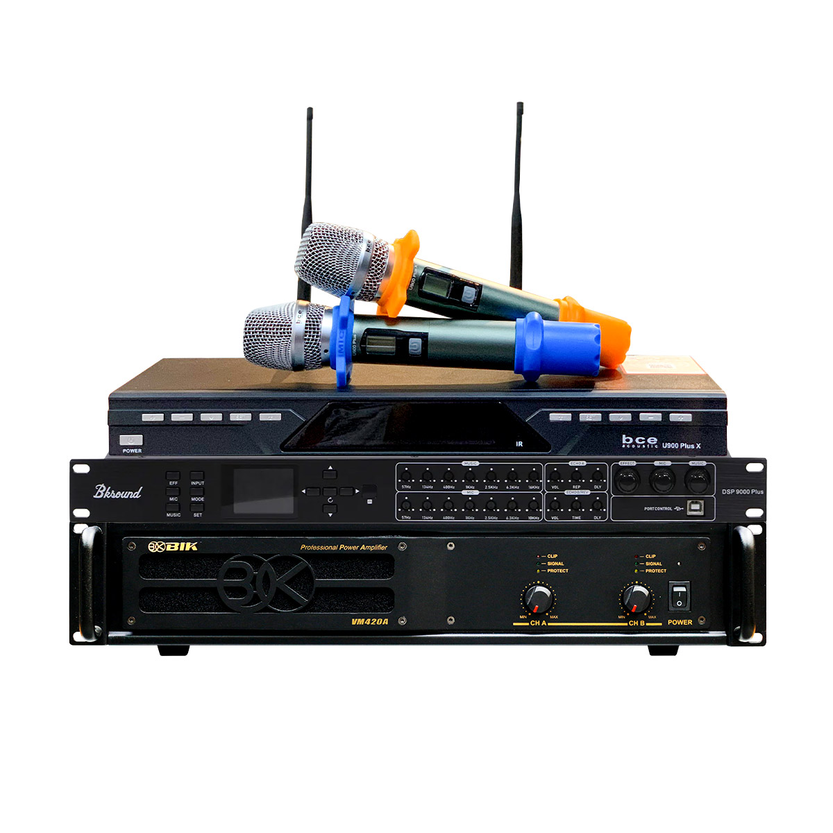Dàn karaoke gia đình BIK 32 (BIK BJ-S886II, BIK VM420A, BKSound DSP 9000 Plus, BCE U900 Plus X) - Hình 7