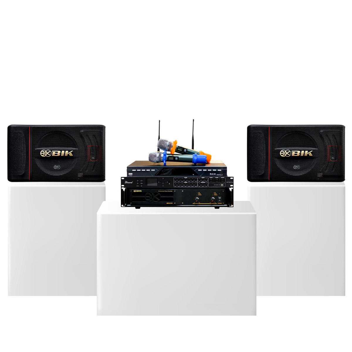 Dàn karaoke gia đình BIK 32 (BIK BJ-S886II, BIK VM420A, BKSound DSP 9000 Plus, BCE U900 Plus X) - Hình 2