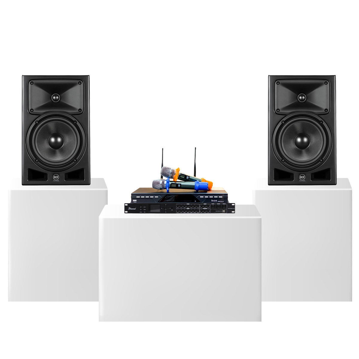 Dàn Karaoke Gia Đình, Chung Cư RCF 04 (RCF Ayra Pro8,Bksound DSP 9000 Plus, BCE U900 Plus X) - Hình 2