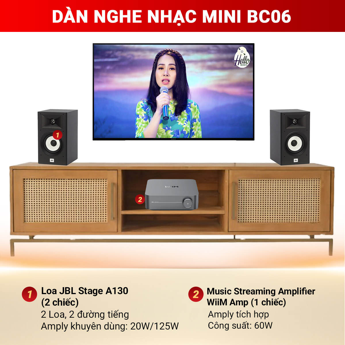 D&agrave;n nghe nhạc mini BC06