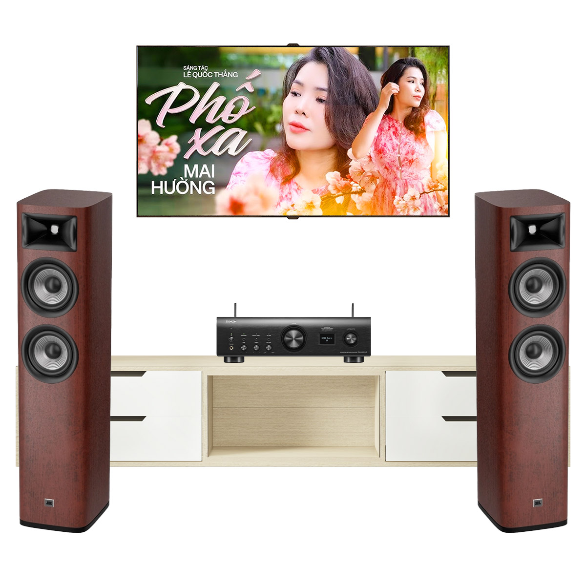 Dàn nghe nhạc 2 kênh Stereo NN44