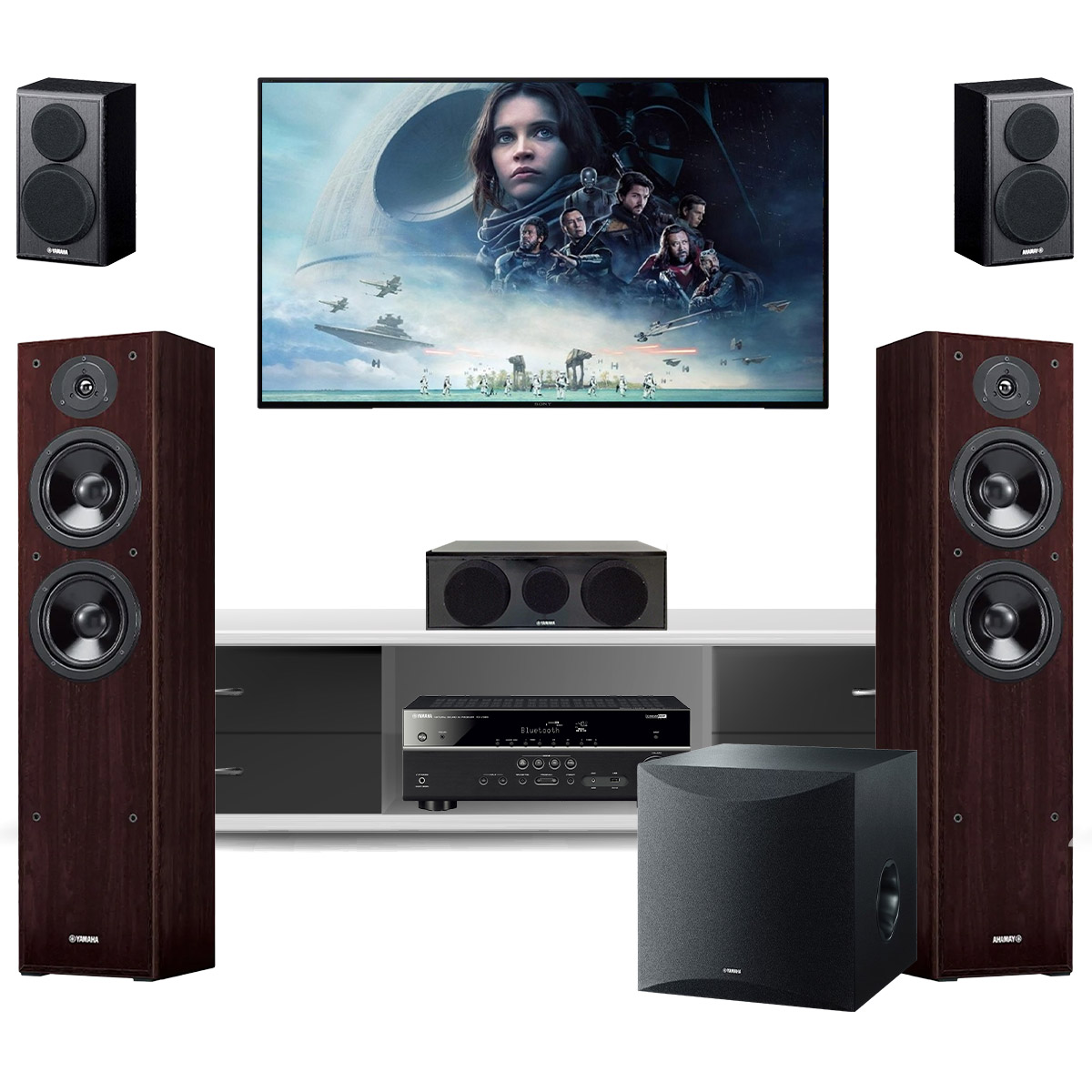 Dàn âm thanh 5.1 xem phim, nghe nhạc Yamaha 10