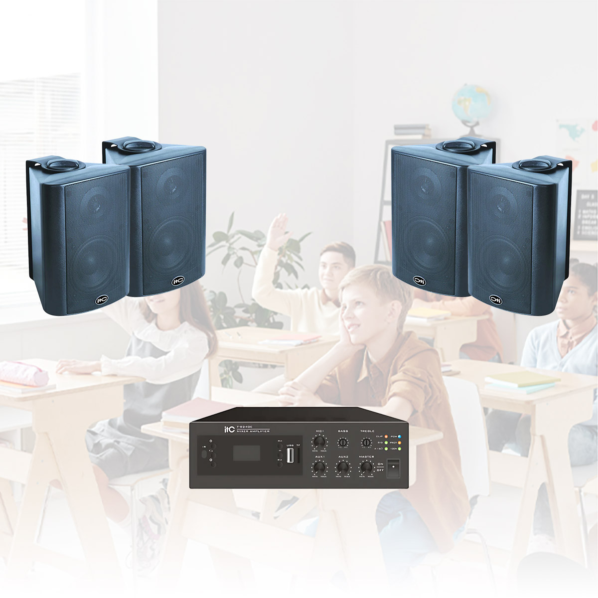 Hệ thống âm thanh phòng học, lớp học ITC 01