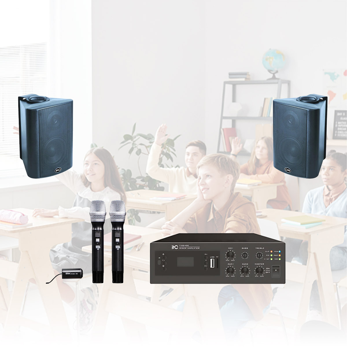 Hệ thống âm thanh phòng học, lớp học ITC 03