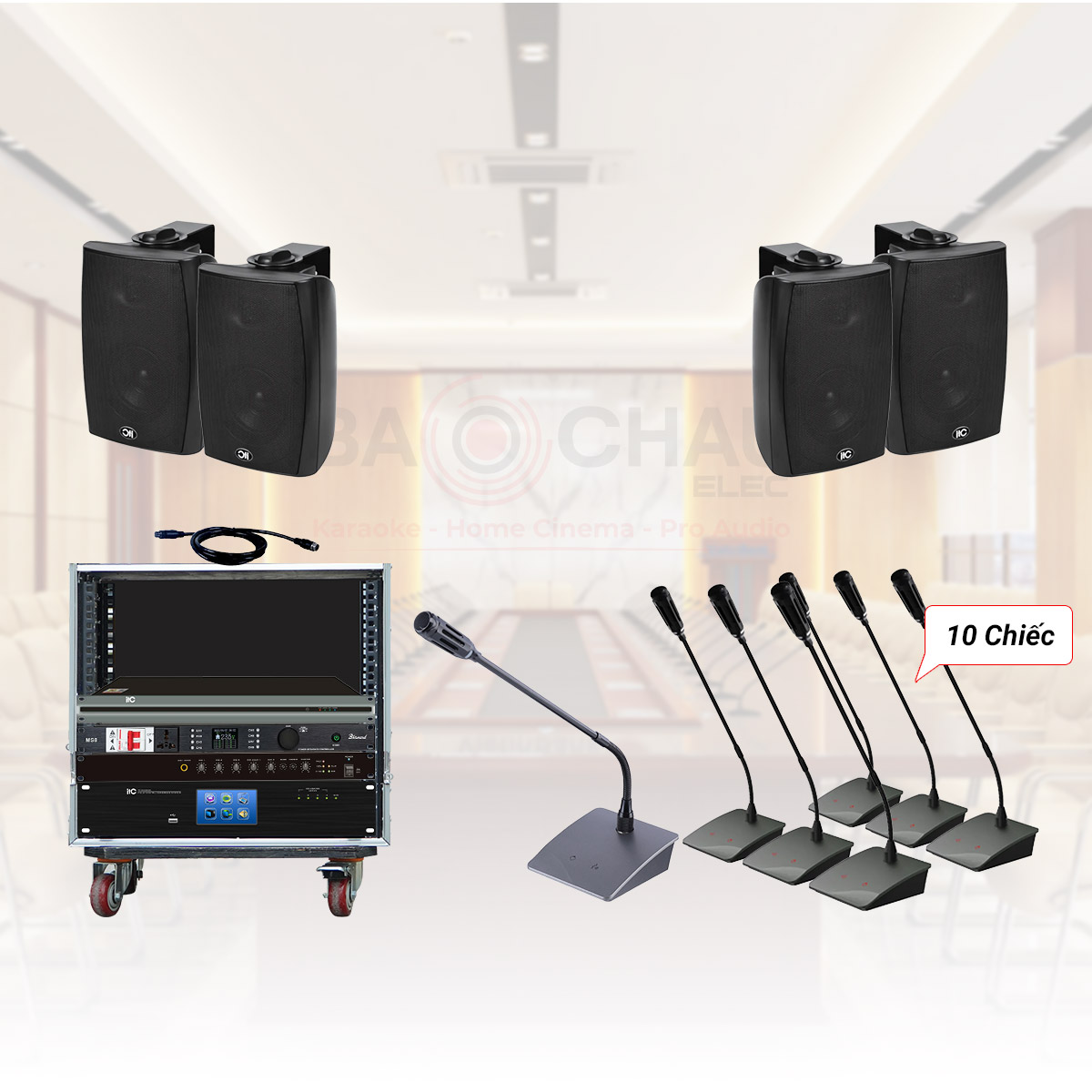 Hệ thống âm thanh phòng họp, hội thảo ITC 05