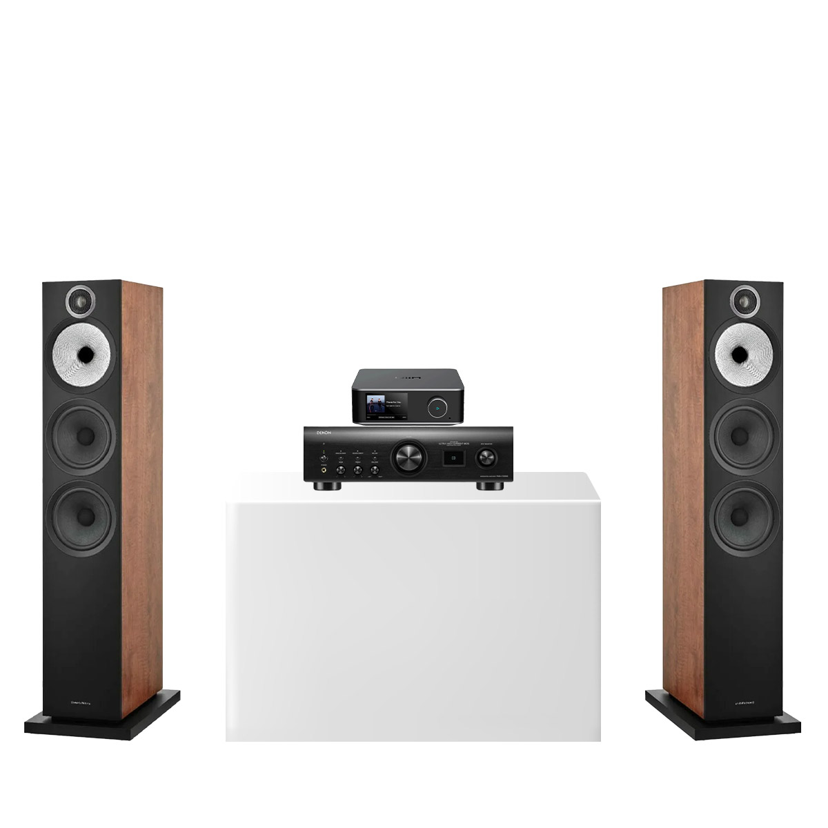 Dàn nghe nhạc 2 kênh Stereo NN75 (B&W 603 S3, Denon PMA 1700NE, DAC + Network Player WiiM Ultra) - Hình 2