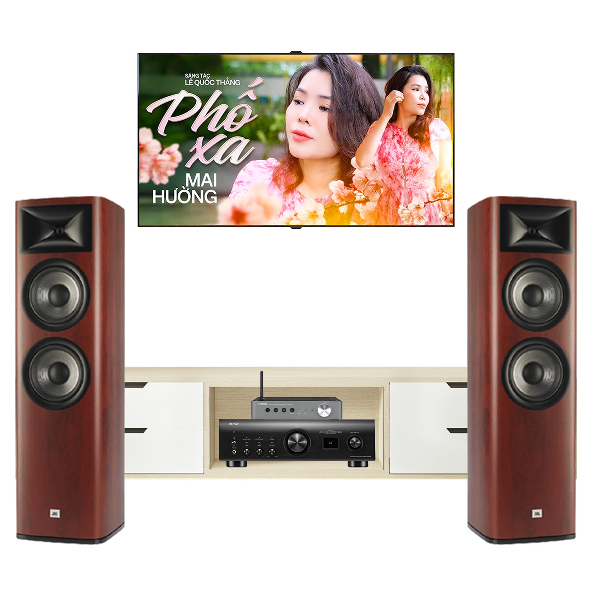 Dàn nghe nhạc 2 kênh Stereo NN58