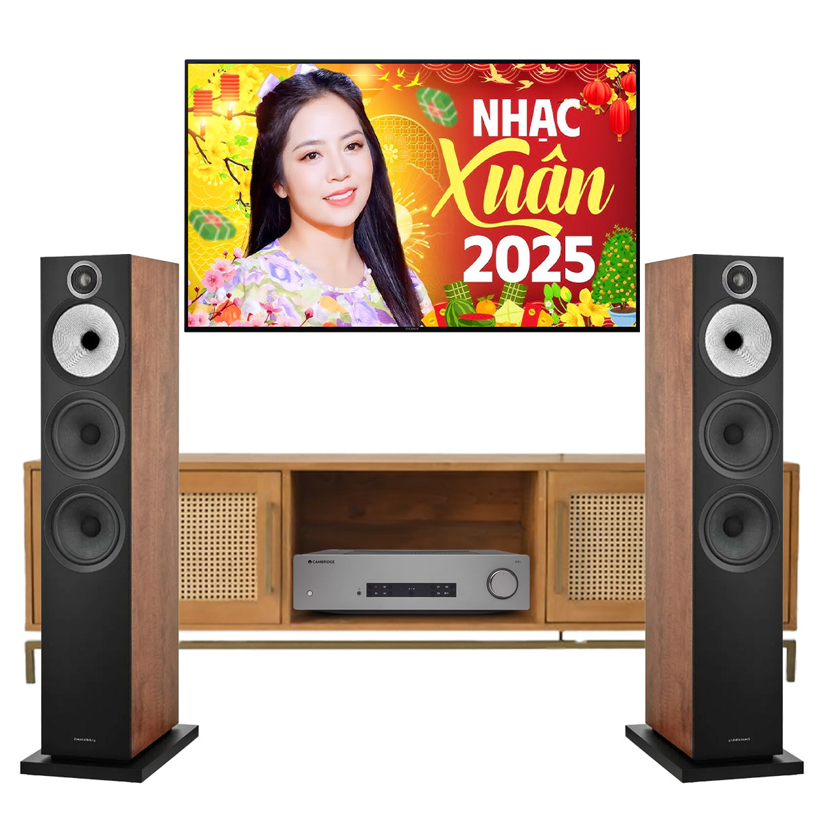 Dàn nghe nhạc 2 kênh Stereo NN75