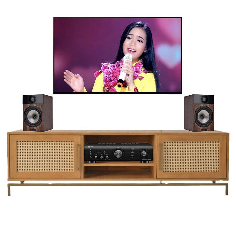 Dàn nghe nhạc Fyne Audio 01 (Fyne Audio F300i, Denon PMA-600NE) - Hình 1