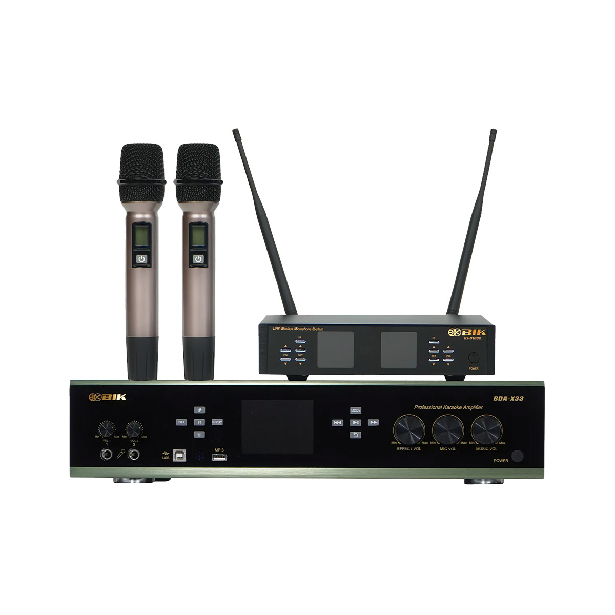 Dàn karaoke đồng bộ BIK New 07 ((BIK CS-620, Amply karaoke BIK BDA-X33, BIK BJ-U100II) - Hình 6