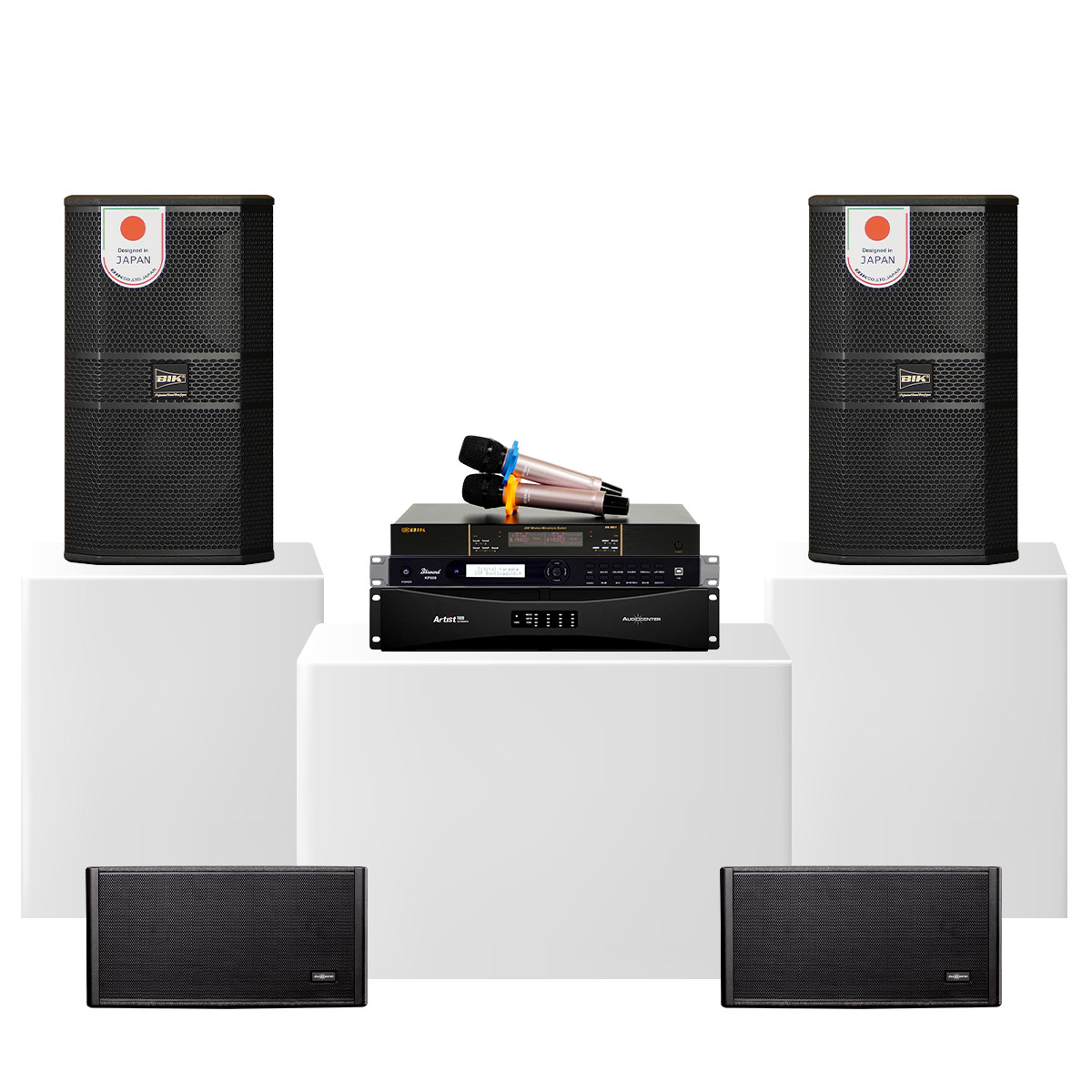 Dàn karaoke gia đình BIK 34 (BIK BBK-S312, Audiocenter T4800, Bksound KP500 , Audiocenter TW8, BIK VK-M51) - Hình 2