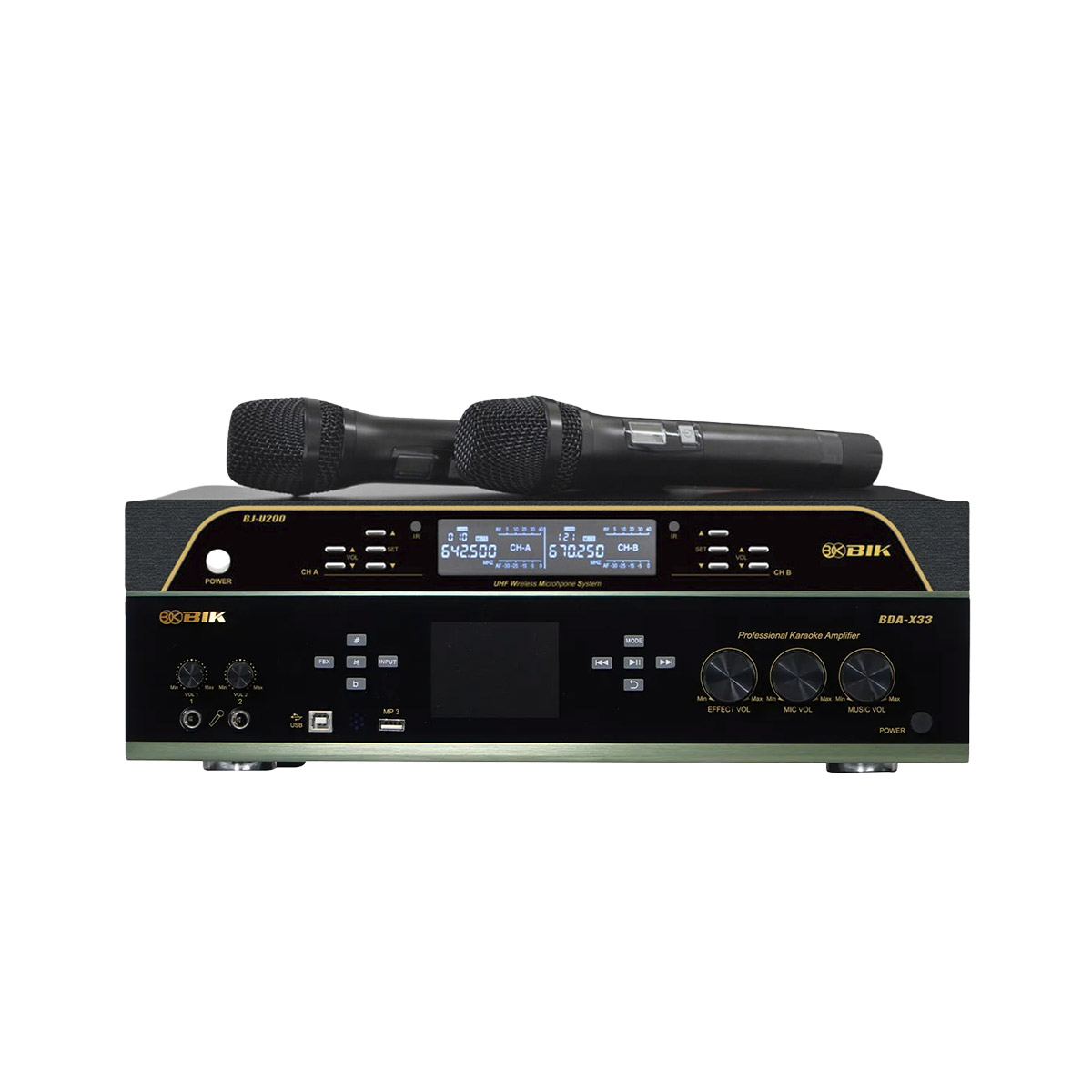 Dàn karaoke gia đình BIK 37 (BIK BJ S886II, BIK BDA-X33, Bksound SW212, BIK BJ-U200) - Hình 6