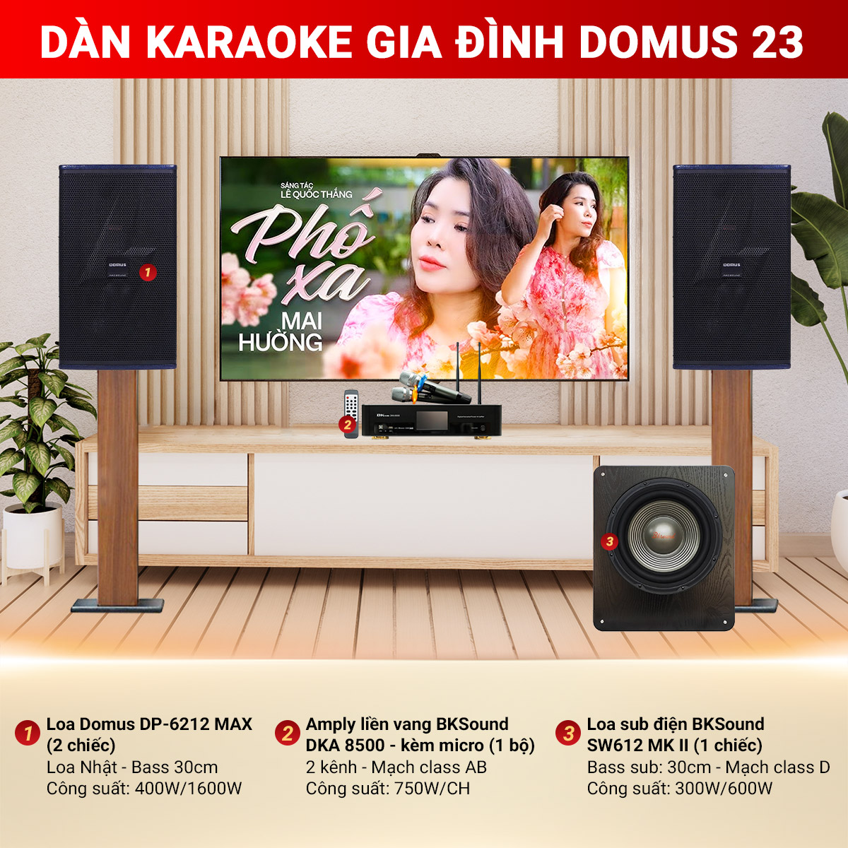 D&agrave;n karaoke gia đ&igrave;nh Domus 23