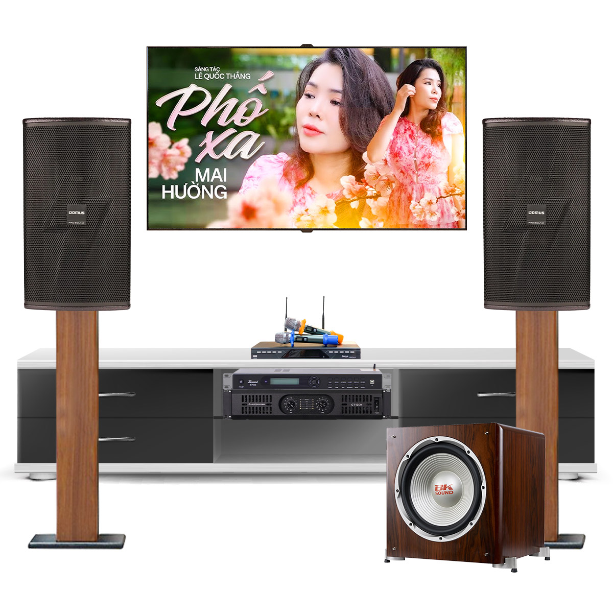 Dàn karaoke gia đình Domus 24