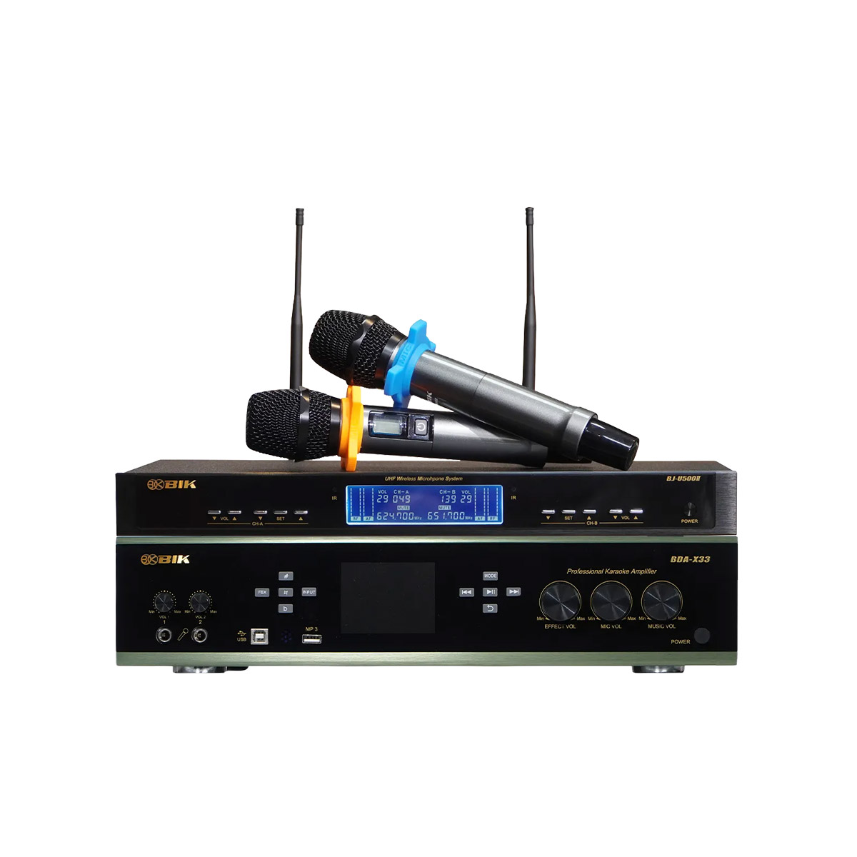 Dàn karaoke gia đình JBL CV01 (JBL CV1052T, BIK BDA-X33, BKSound SW512, BIK BJ-U500 II) - Hình 4