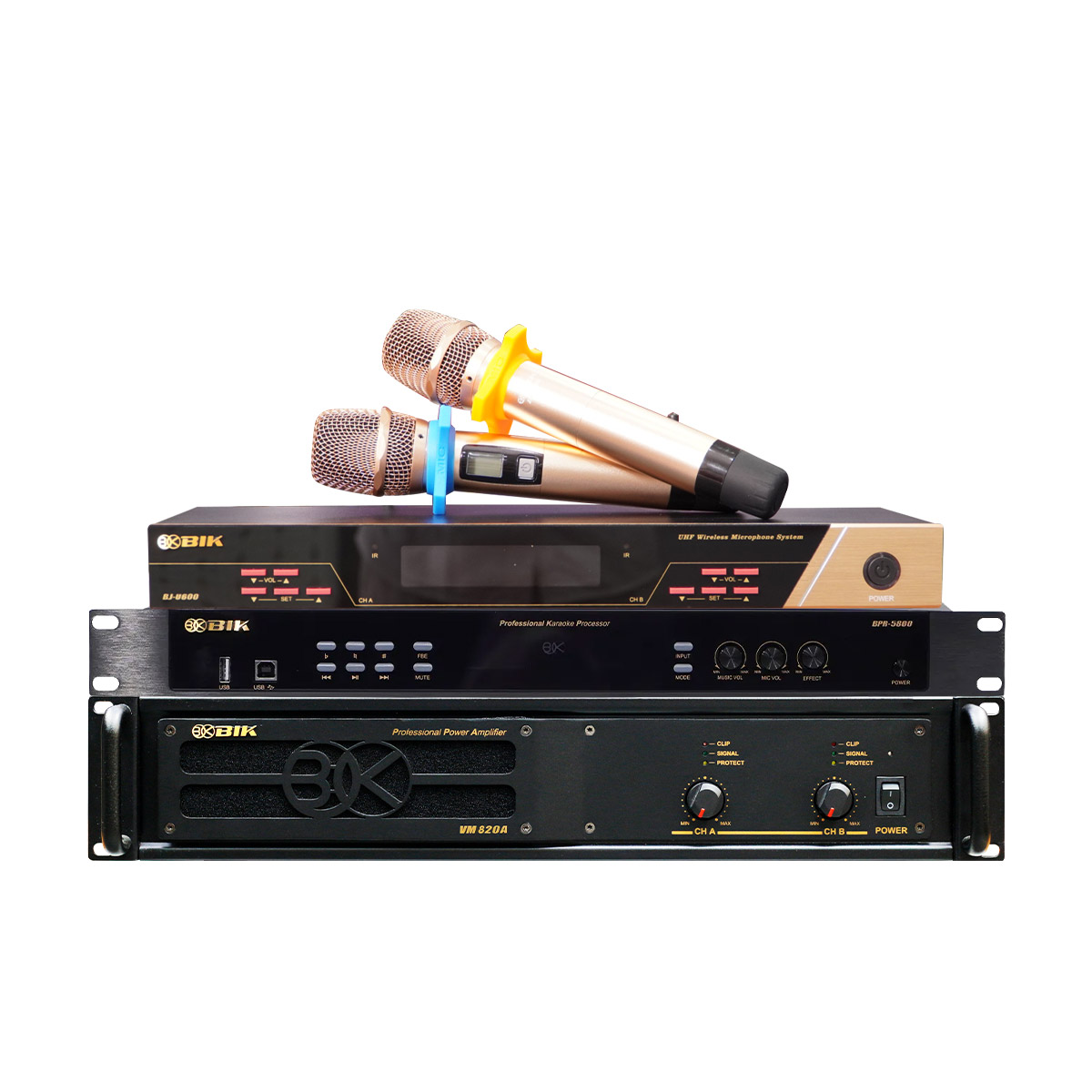 Dàn karaoke JBL cao cấp 08 (JBL XS12, VM820A, BPR-5800, BIK BJ-U600, BIK BBK-W55A) - Hình 7