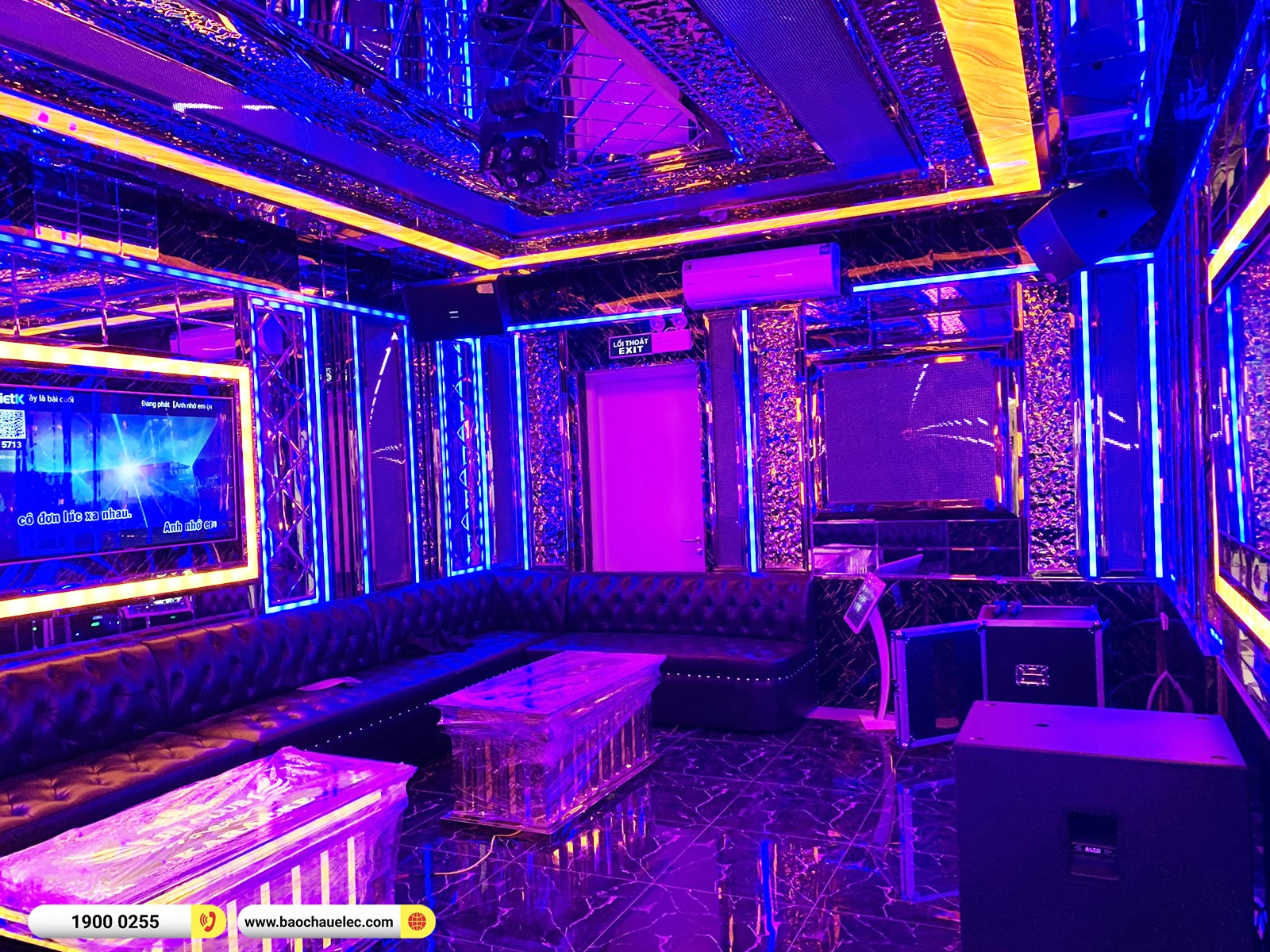 Lắp đặt 3 ph&ograve;ng h&aacute;t kinh doanh gần 310tr cho karaoke Hi Club tại H&agrave; Nội (Domus DP6120 Max, VM820A, VM1020A, KX180A,&hellip;)